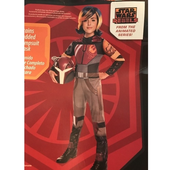 Girls Deluxe STAR WARS SABINE WREN Costume Mask - Picture 1 of 1